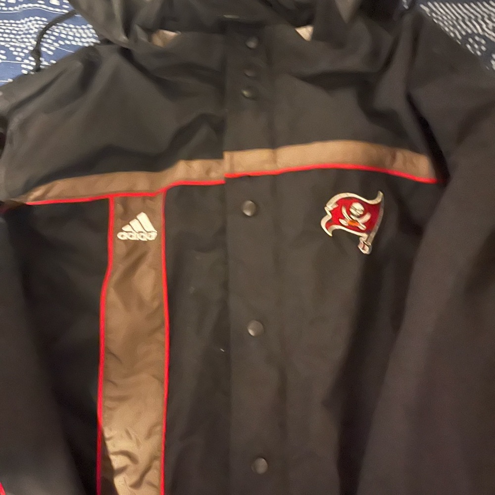 Adidas on field Tampa bay bucs jacket.
